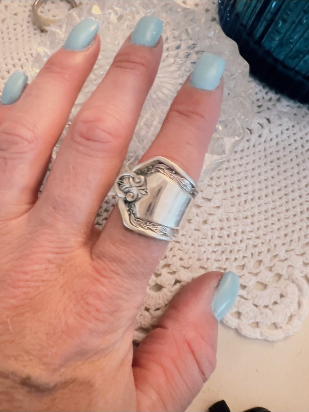 Vintage spoon ring